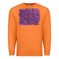Carrot lilac leopard with red glitter Premium Sweatshirt - Artiststas
