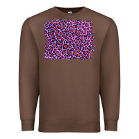 Chestnut lilac leopard with red glitter Premium Sweatshirt - Artiststas