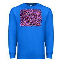 True Royal lilac leopard with red glitter Premium Sweatshirt - Artiststas