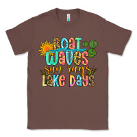 Chestnut boat waves sun rays lake days Classic Tee - Zillion Design Studio