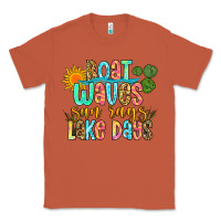 Copper boat waves sun rays lake days Classic Tee - Zillion Design Studio