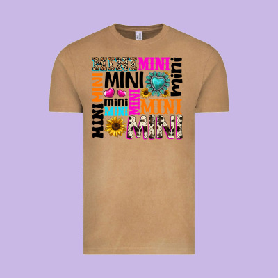 Mini Gemstone Sunflower Vintage Tee Designed By Texasbilliewilder