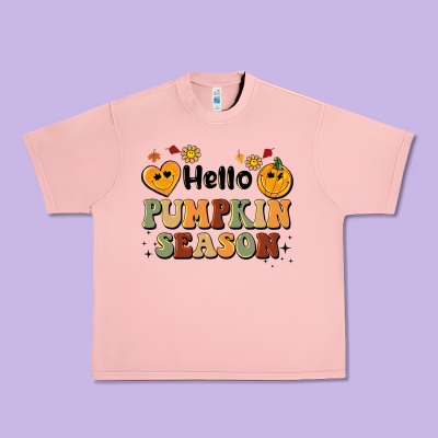 Hello Pumpkin Season Urban Heavy Tee Designed By Barkaloodesign