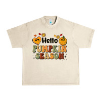 Sandshell hello pumpkin season Urban Heavy Tee - BarkalooDesign
