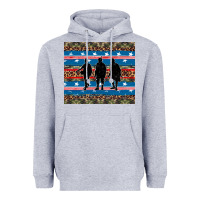 Heather Grey armed forces day soldier Heavyweight Hoodie - Artiststas