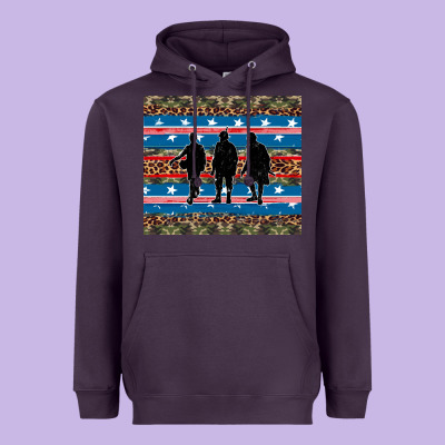 Armed Forces Day Soldier Heavyweight Hoodie Designed By Artiststas