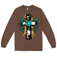 Chestnut cross gemstone wings Long Sleeve Tee - RanaPortraitStore