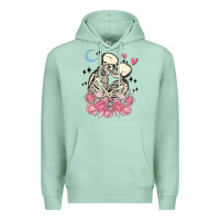 Seafoam the lovers skeletons Premium Hoodie - MaliasSmallBusiness