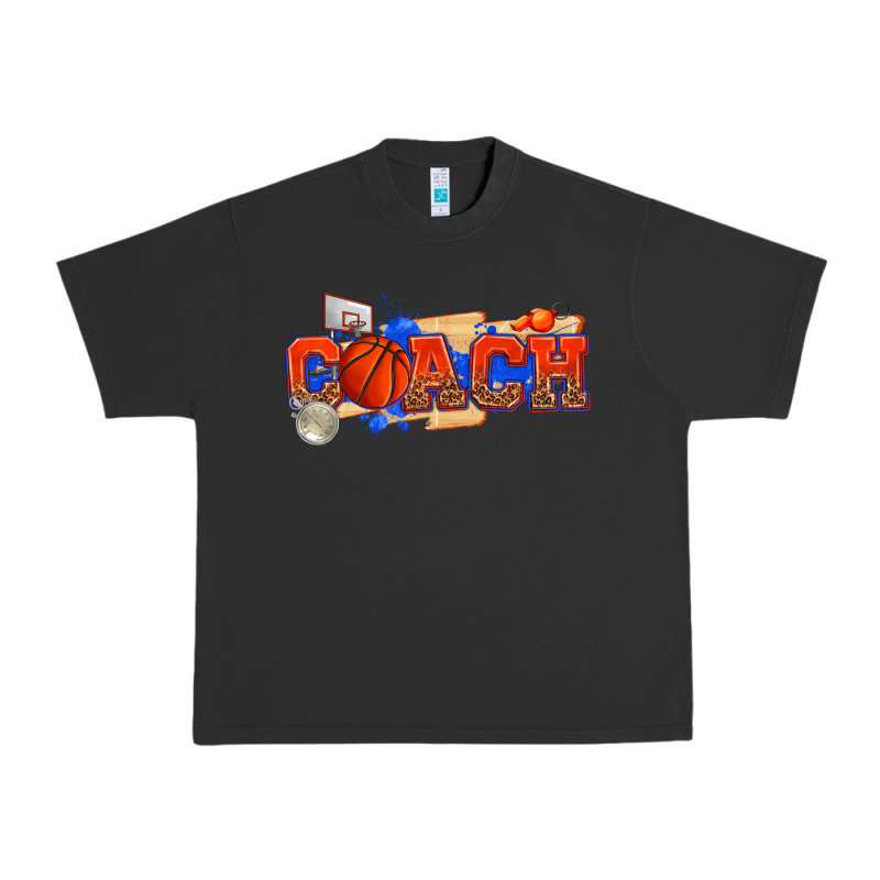 Basketball Coach Urban Heavy Tee by texasbilliewilder | Teevron