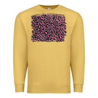 Antique Gold pink leopard with pink glitter Premium Sweatshirt - Artiststas