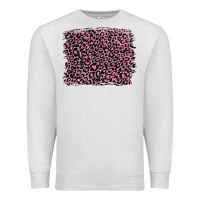 Oatmeal Heather pink leopard with pink glitter Premium Sweatshirt - Artiststas