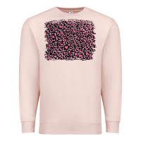 Pale Pink pink leopard with pink glitter Premium Sweatshirt - Artiststas