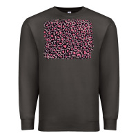 Smoke pink leopard with pink glitter Premium Sweatshirt - Artiststas