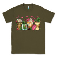 Army Green cactus coffee cups Classic Tee - Zillion Design Studio