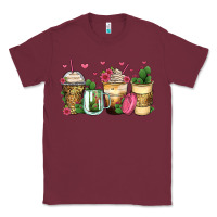 Burgundy cactus coffee cups Classic Tee - Zillion Design Studio