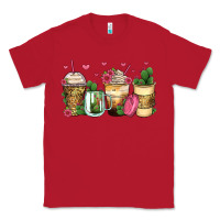 Red cactus coffee cups Classic Tee - Zillion Design Studio