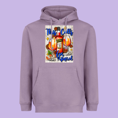 This Calls For Aperol   Air Freshener Heavyweight Hoodie Designed By Adodesignshop