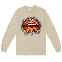 Mushroom basketball lips Long Sleeve Tee - Zillion Design Studio
