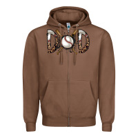 Chestnut dad baseball Zipper Hoodie - RacoonDesign