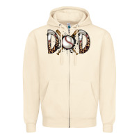 Sandshell dad baseball Zipper Hoodie - RacoonDesign