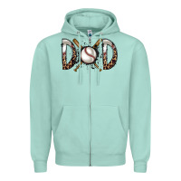 Seafoam dad baseball Zipper Hoodie - RacoonDesign