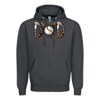Smoke dad baseball Zipper Hoodie - RacoonDesign