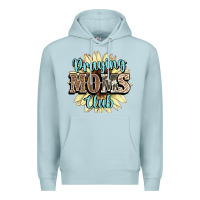 Blue Mist praying moms club Premium Hoodie - NancyCooperArtShop