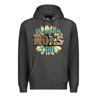 Charcoal Heather praying moms club Premium Hoodie - NancyCooperArtShop
