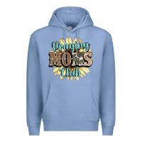 Colony Blue praying moms club Premium Hoodie - NancyCooperArtShop