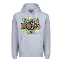 Heather Grey praying moms club Premium Hoodie - NancyCooperArtShop