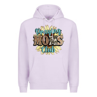 Lilac praying moms club Premium Hoodie - NancyCooperArtShop