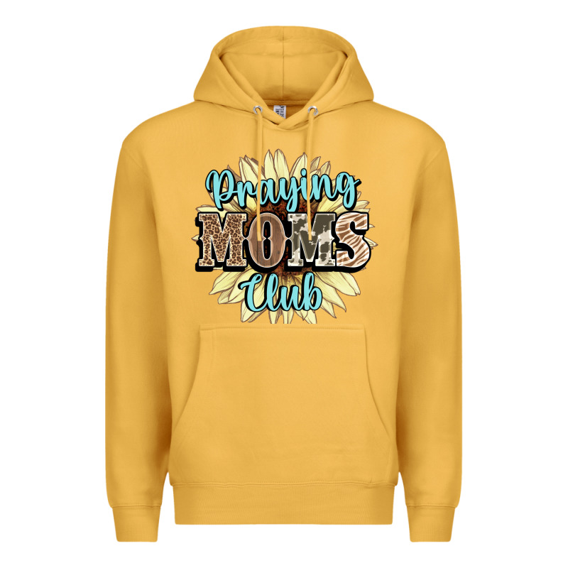 Praying Moms Club Premium Hoodie by NancyCooperArtShop | Teevron
