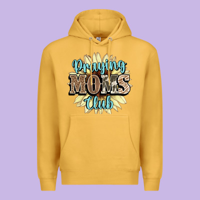 Praying Moms Club Premium Hoodie Designed By Nancycooperartshop