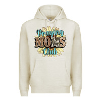 Oatmeal Heather praying moms club Premium Hoodie - NancyCooperArtShop
