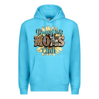 Ocean Blue praying moms club Premium Hoodie - NancyCooperArtShop
