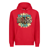 Red praying moms club Premium Hoodie - NancyCooperArtShop