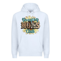 White praying moms club Premium Hoodie - NancyCooperArtShop
