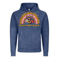 Back To School Rainbow Hello Third Grade Vintage Hoodie | Teevron
