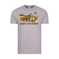 Vintage Zinc Obsessive cow disorder coffee cups Vintage Tee - texasbilliewilder