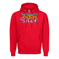 Red small business babe Zipper Hoodie - HRA Design Shop