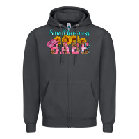 Smoke small business babe Zipper Hoodie - HRA Design Shop