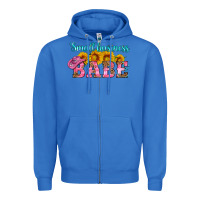 True Royal small business babe Zipper Hoodie - HRA Design Shop