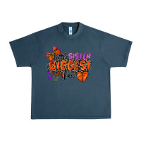 Midnight Navy little sister biggest fan basketball Urban Heavy Tee - Zillion Design Studio