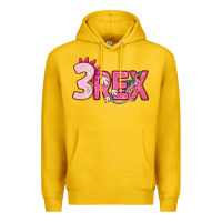 Lemon pink three rex Premium Hoodie - MaliasSmallBusiness