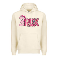 Tofu pink three rex Premium Hoodie - MaliasSmallBusiness