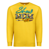 Lemon show mom aztec cowhide sunflower and arrow Premium Sweatshirt - Artiststas