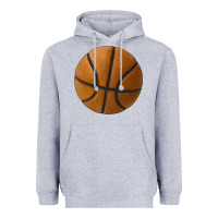 Heather Grey basketball ball Heavyweight Hoodie - JahusDesignShop