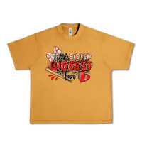 Peanut Butter little sister biggest fan baseball Urban Heavy Tee - Zillion Design Studio