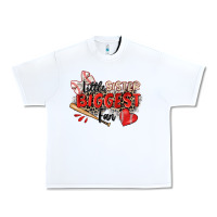 White little sister biggest fan baseball Urban Heavy Tee - Zillion Design Studio