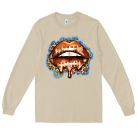 Mushroom american football lips Long Sleeve Tee - Zillion Design Studio